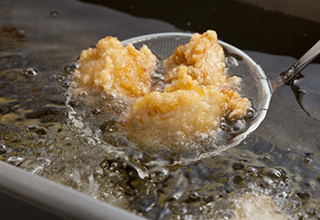 カリッと揚がる油